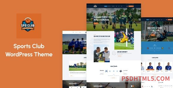 SpoClub v1.0.4 – Sports Club wordpress主题-WordPress Theme-尚睿切图网