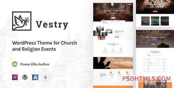 Vestry v1.1.5 – Church-尚睿切图网