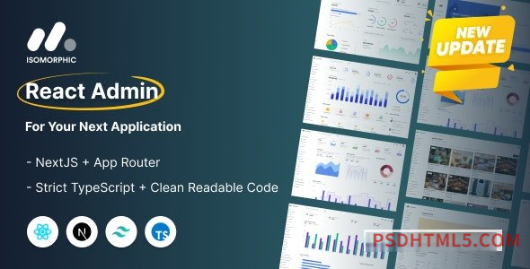 Isomorphic v5.3.0 - React Admin Dashboard Template-尚睿切图网