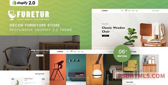 Furetur v1.0 – Decor Furniture Store Shopify 2.0 Theme-尚睿切图网