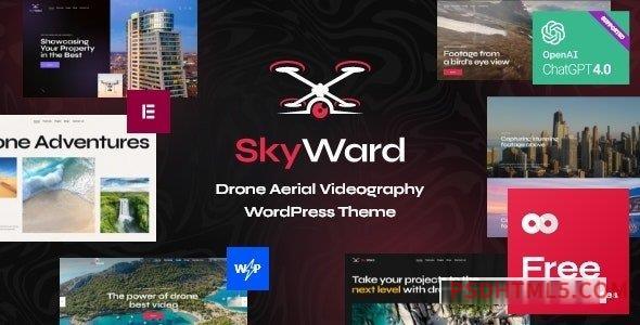 Skyward v1.0 – Drone Aerial Videography wordpress主题-WordPress Theme-尚睿切图网