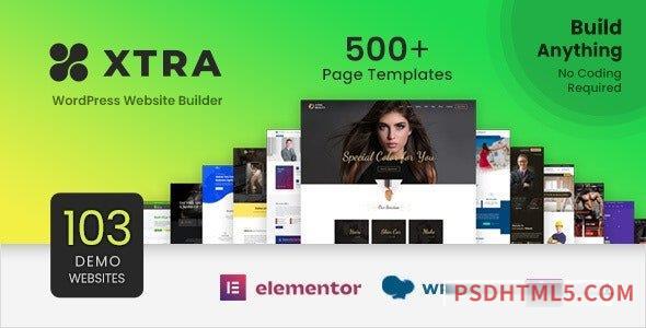 Xtra v4.6.0 – Multipurpose wordpress主题-WordPress Theme + RTL-尚睿切图网