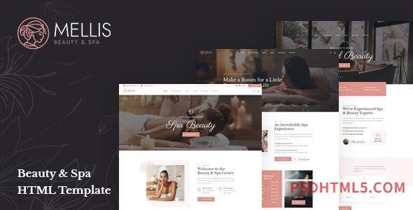 Mellis – Beauty – Spa HTML Template-尚睿切图网