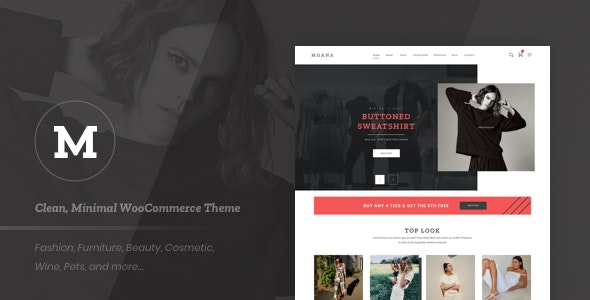 Mgana v1.2.1 - Clean, Minimal WooCommerce Theme-尚睿切图网