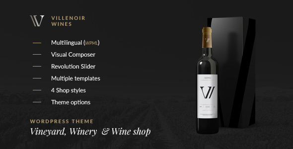 Villenoir v5.8.4 – Vineyard, Winery – Wine Shop-尚睿切图网