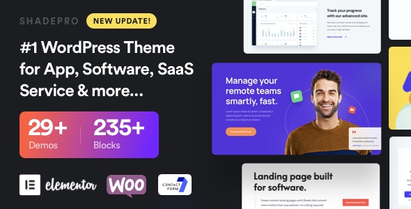 ShadePro v3.4.8 – Startup – SaaS wordpress主题-WordPress Theme-尚睿切图网