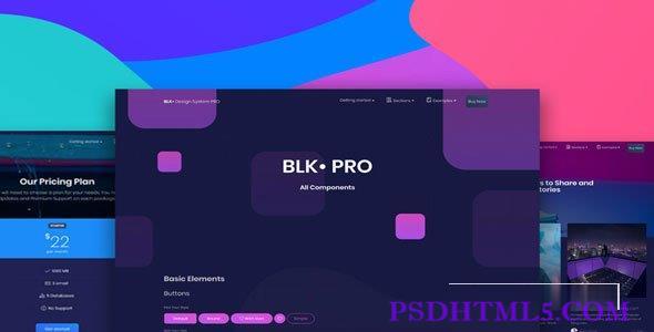 BLK- Design System PRO v1.0.0-尚睿切图网