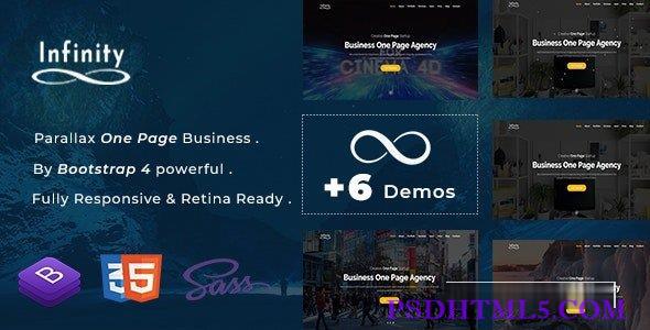 Infinity – 单页视差-尚睿切图网