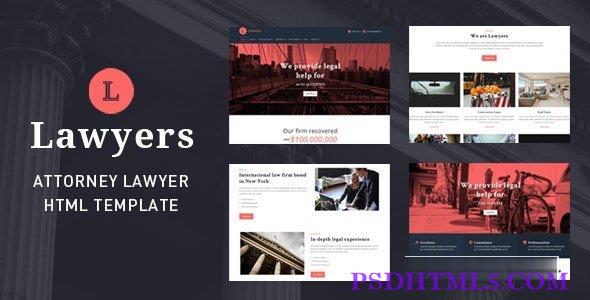 Lawyers v3.0.0 – 律师事务所模板-尚睿切图网