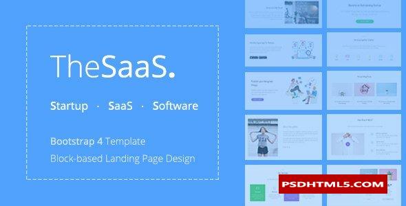 TheSaaS v2.2.3 - Responsive Bootstrap SaaS, Startup & WebApp Template  