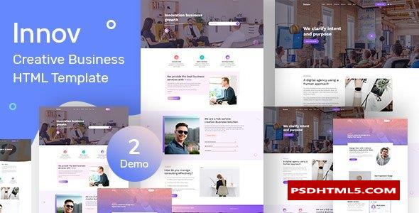 Innov - 创意商业机构HTML模板  