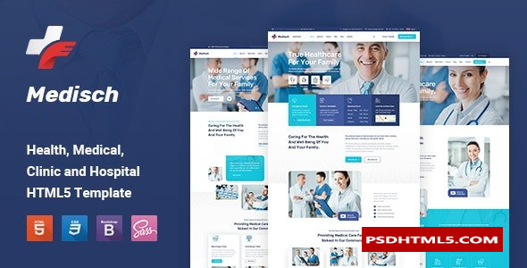 Medisch - 健康与amp; 医疗 HTML5 模板  