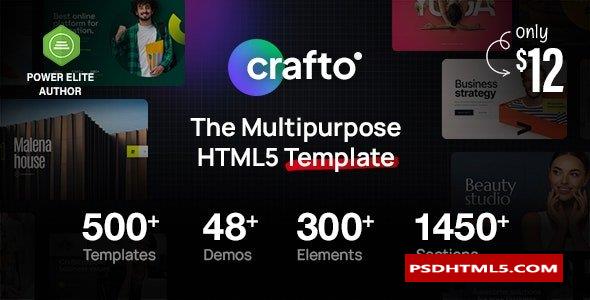 Crafto - 多用途 HTML5 模板  