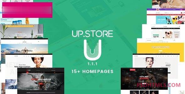 UpStore v1.5.6-响应式多用途主题 -尚睿切图网