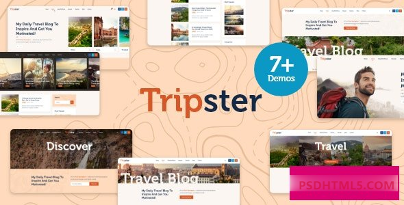 Tripster v1.0.7-旅行；生活方式WordPress博客 -尚睿切图网