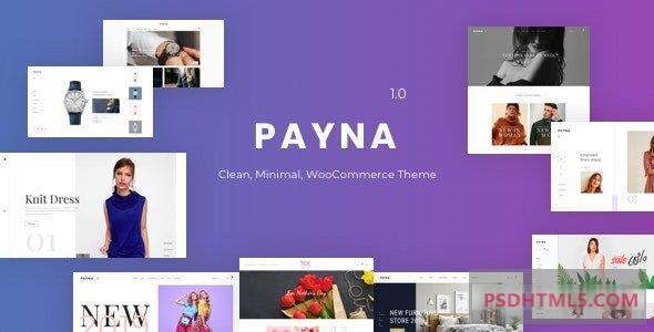 Payna v1.2.4-清洁，最小WooCommerce主题 -尚睿切图网