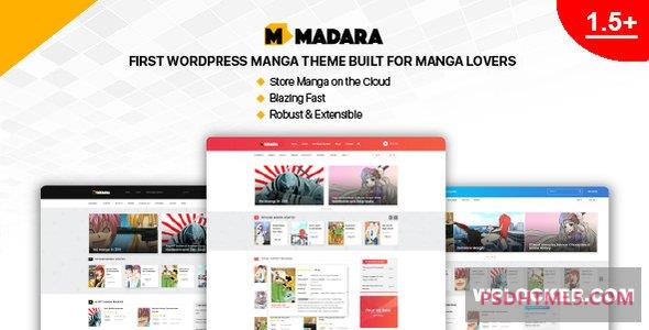 Madara v1.7.4-漫画的WordPress主题 -尚睿切图网