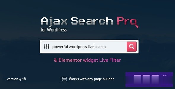 Ajax Search Pro for WordPress v4.26.10 -尚睿切图网