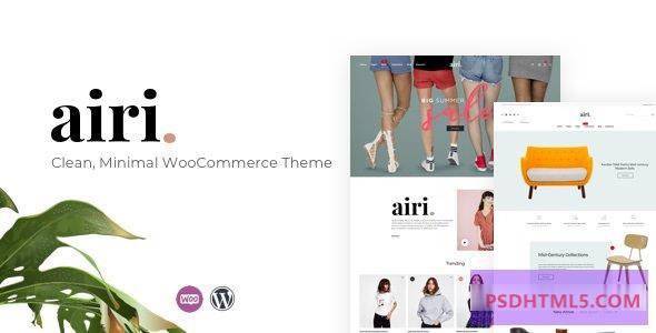 Airi v1.6.0-干净、简约的WooCommerce主题 -尚睿切图网