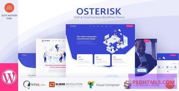 Osterisk v3.0-VOIP&amp；云服务WordPress主题 -尚睿切图网