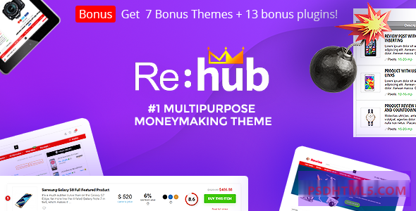 REHub v19.3-价格比较，商业社区 -尚睿切图网