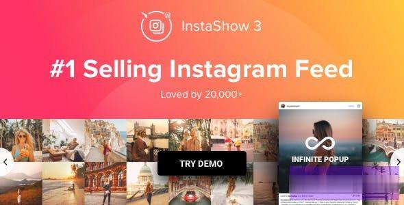 Instagram订阅源v4.1.0-WordPress Instagram图库 -尚睿切图网