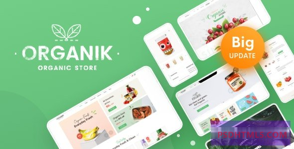 Organik v3.2.8-一个吸引人的有机商店 -尚睿切图网