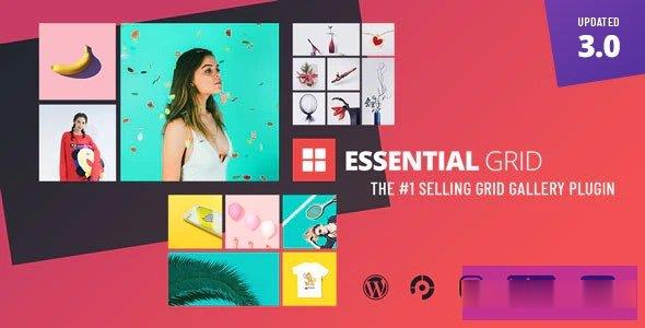 Essential Grid WordPress插件v3.1.2.1 -尚睿切图网