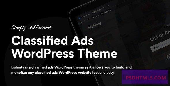 Lisfinity v1.3.9-分类广告WordPress主题 -尚睿切图网