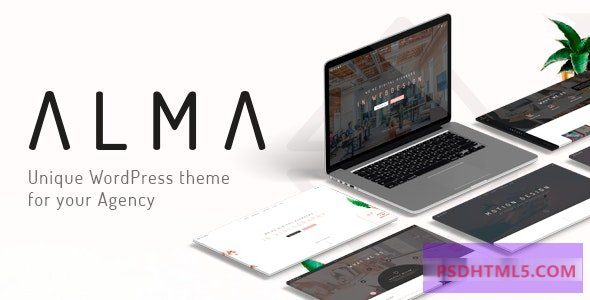 Alma v2.4.2-极简主义多用途WordPress主题 -尚睿切图网