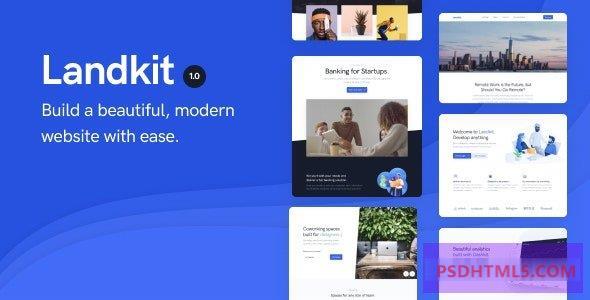 Landkit v1.0.16-多用途商业WordPress主题 -尚睿切图网