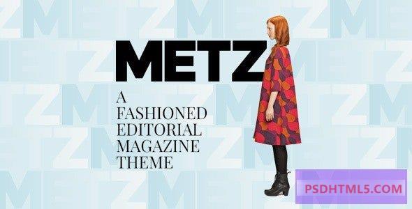 Metz v8.0.7-时尚的编辑杂志主题 -尚睿切图网