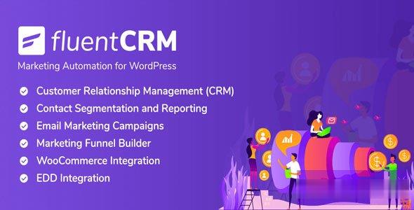 FluentCRM v2.9.0-WordPress营销自动化 -尚睿切图网