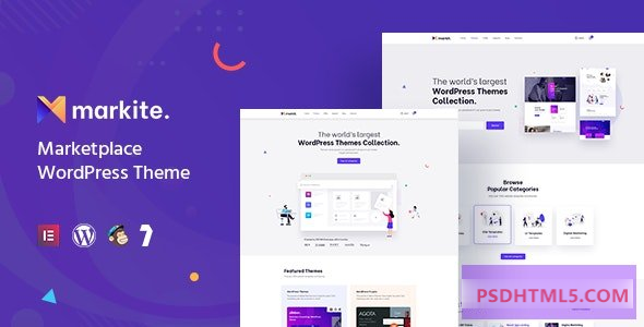 Markite v1.3.8-数字市场WordPress主题 -尚睿切图网