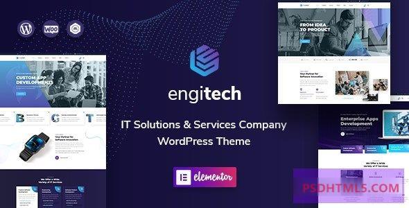 Engitech v1.8.2-IT解决方案；服务WordPress主题 -尚睿切图网