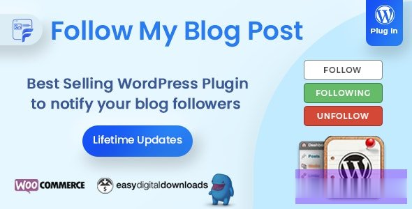关注我的博客文章v2.2.2-WordPress/WooCommerce插件 -尚睿切图网