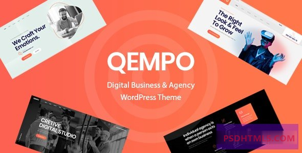 Qempo v1.3.2-数字代理服务WordPress主题 -尚睿切图网