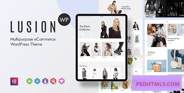 Lusion v2.1.2-多用途电子商务WordPress主题 -尚睿切图网
