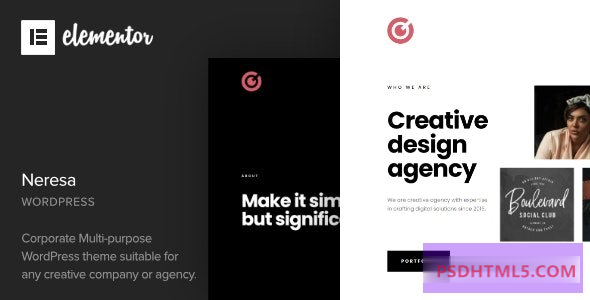 Neresa v1.1-Elementor WordPress主题 -尚睿切图网