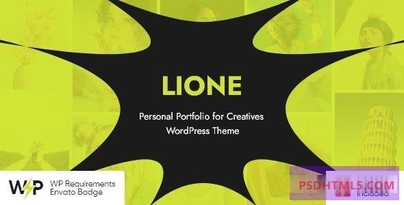 Lione v1.11-创意WordPress主题的个人组合 -尚睿切图网