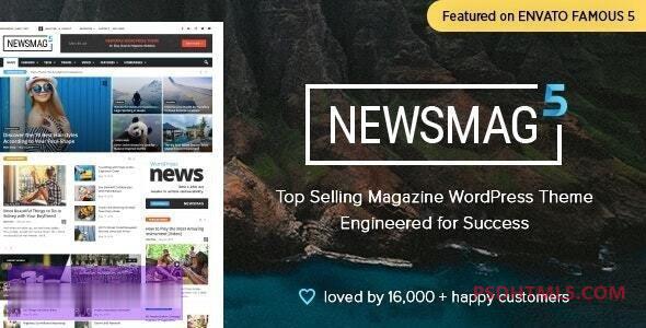 Newsmag v4.4.2-新闻杂志报纸 -尚睿切图网