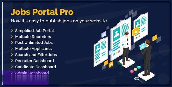 Jobs Portal Pro v2.6-WordPress插件 -尚睿切图网