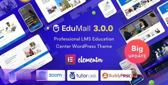 EduMall v3.5.7-专业LMS教育中心WordPress主题 -尚睿切图网