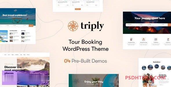 Triply v2.3.6-旅游预订WordPress主题 -尚睿切图网
