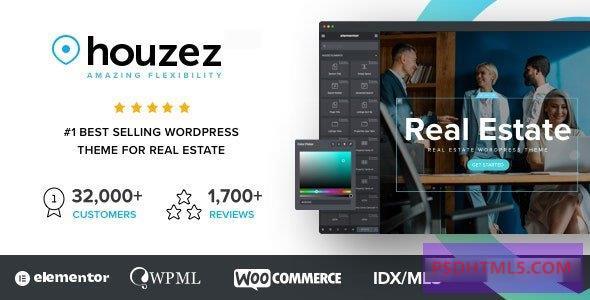 Houzez v3.0-房地产WordPress主题 -尚睿切图网