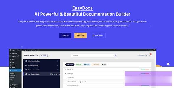 EazyDocs Pro（高级版）2.0.0 -尚睿切图网