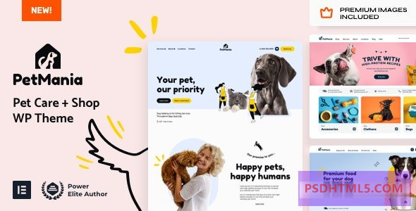 PetMania v4.1-宠物护理&amp；商店 -尚睿切图网