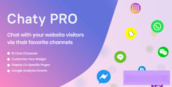 Chaty Pro v3.2.2–浮动聊天小工具、联系人图标、消息、电报、电子邮件、短信、呼叫按钮 -尚睿切图网