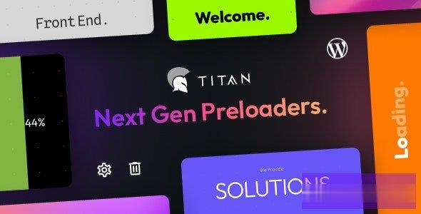 Titan预加载程序&amp；页面转换WordPress插件v1.2.4 -尚睿切图网