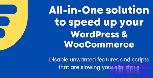 禁用WordPress的Bloat&amp；WooCommerce PRO v3.4.4 -尚睿切图网